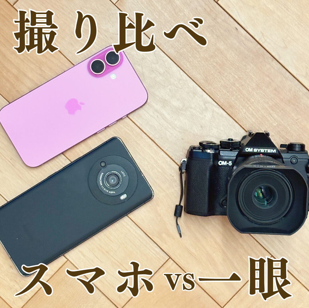 スマホカメラ撮り比べ企画